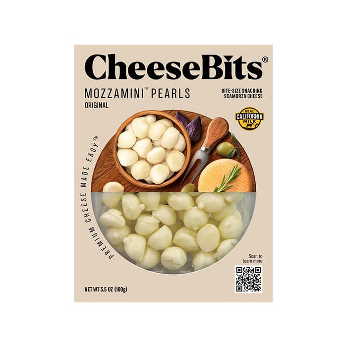 Mozzamini Pearls Original Cheesebits 100Gr- 