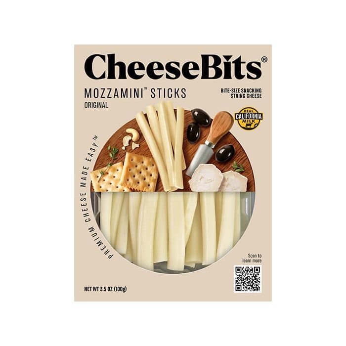 Mozzamini String Cheese Cheesebits 100Gr- 