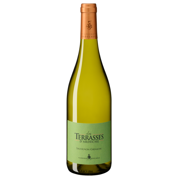 Rượu Vang Trắng Vignerons Les Terraces White Vignerons Ardechois 750Ml (K.G)