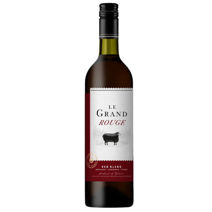 Rượu Vang Đỏ Le Grand Noir Le Tricolore Le Grand Noir  Red 750Ml (K.G)
