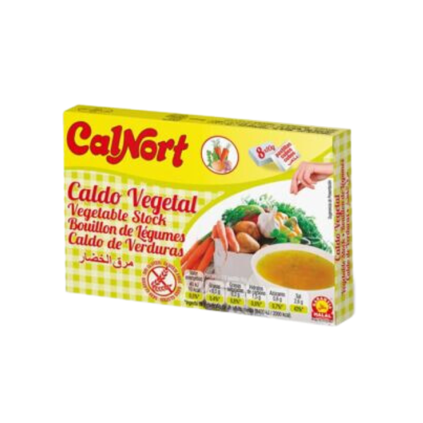 Vegetables Stock In Cubes Calnort 80G