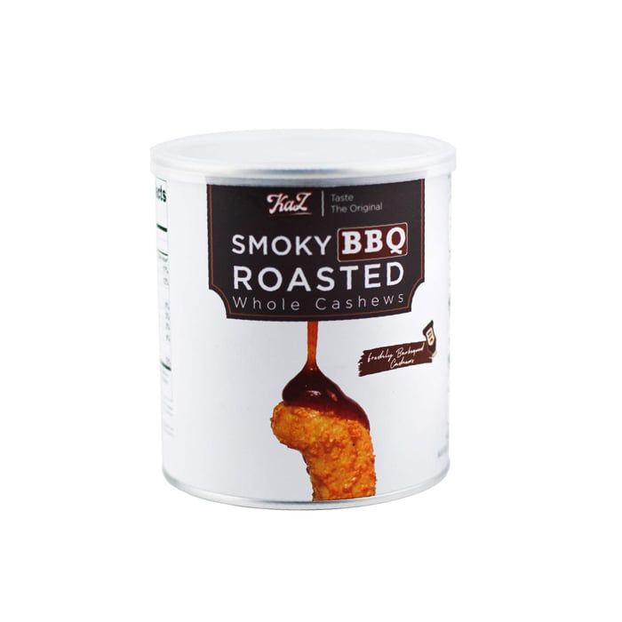 Smoky Bbq Roasted Cashews Kaz 340G
