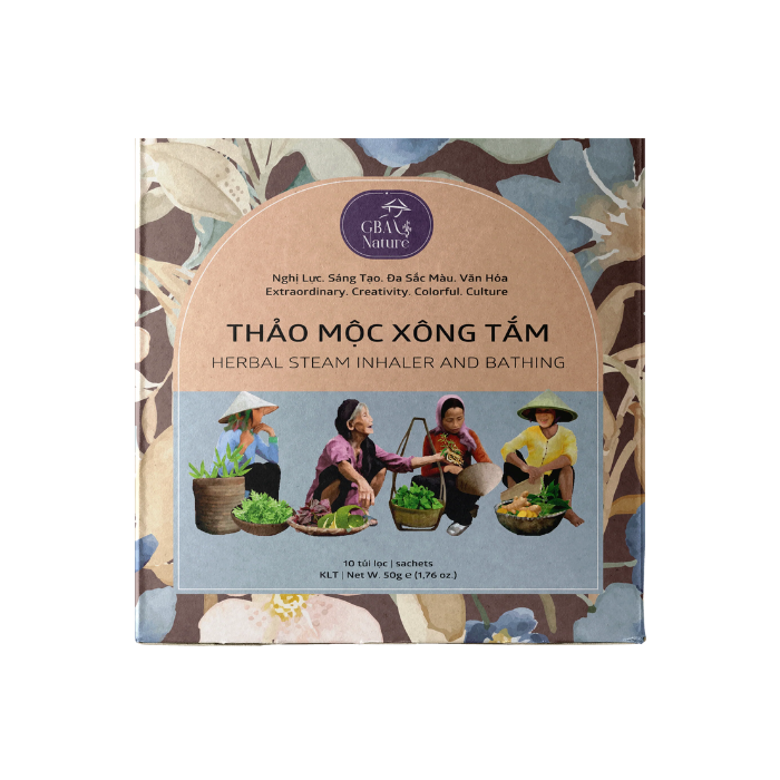 Thảo Mộc Xông Tắm Gba Nature 50G (10 Túi Lọc)