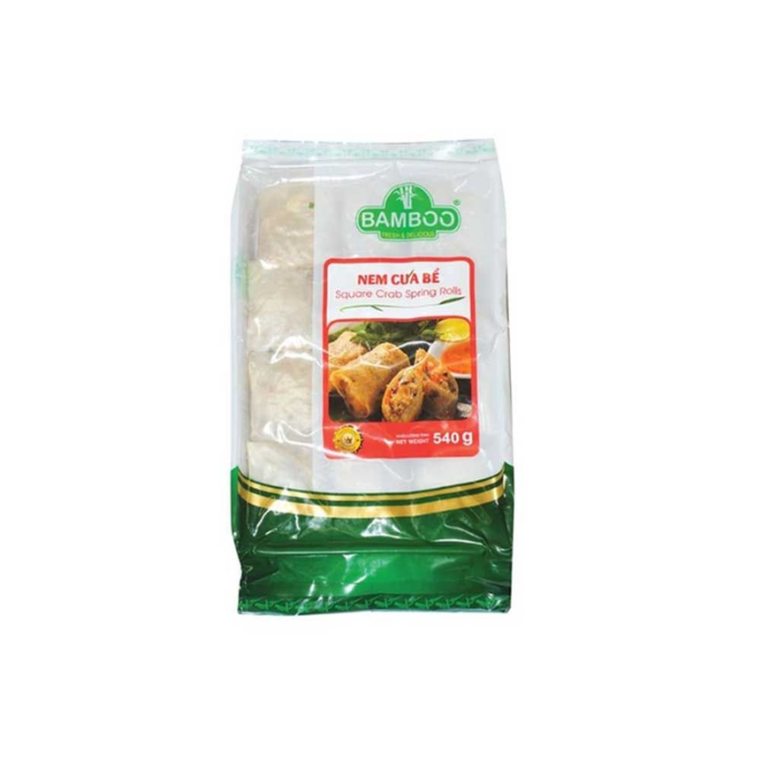 Bamboo Squarer Crab Spring Roll 270G