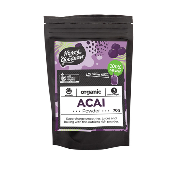 Organic Acai Powder H2G 70G