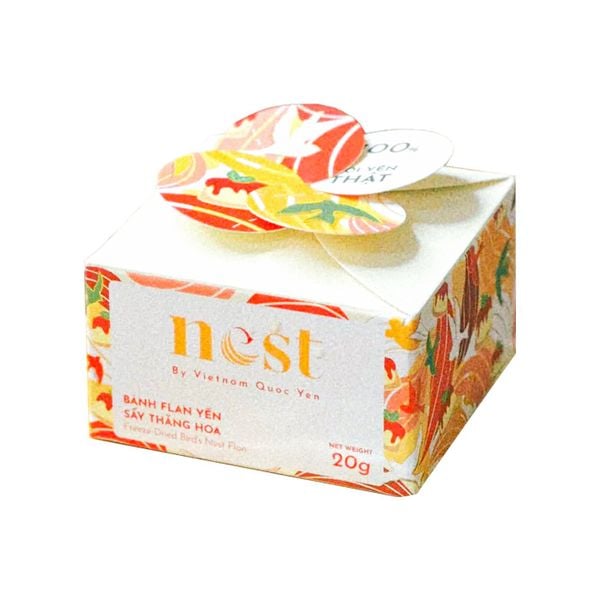 Freeze Dried Birds Nest Flan Viet Nam Quoc Yen 20G (Cons)