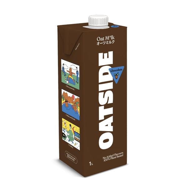 Chocolate Oat Milk Oatside 1L