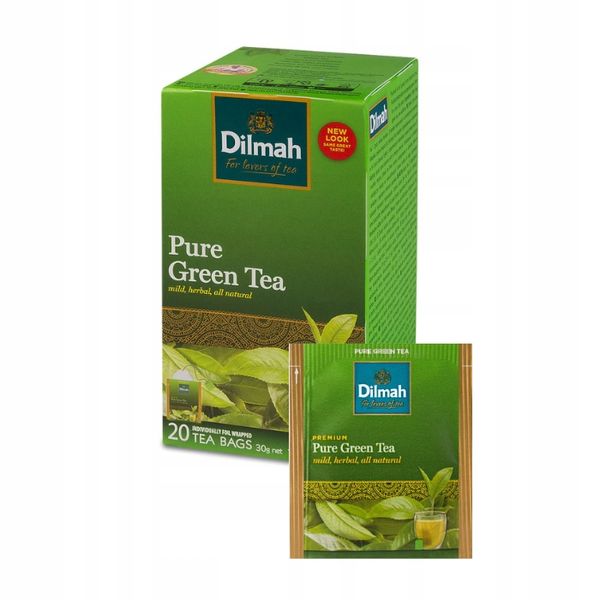 Pure Green Tea Dilmah 30G