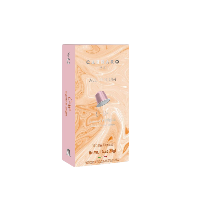 Coffee Vanilla Capsules Carraro 55G