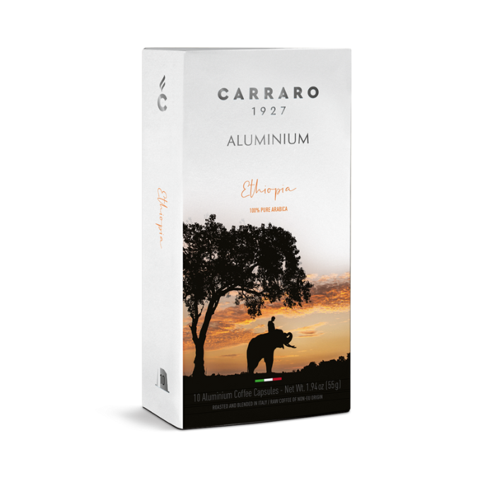 Coffee Ethiopia Capsules Carraro 55G