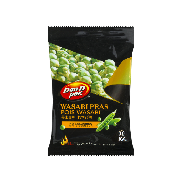 Green Peas Roasted Wasabi Dan-D Pak 100G