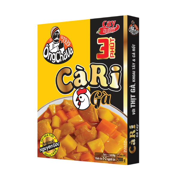 Instant Chicken Curry Spicy Ocv 200G