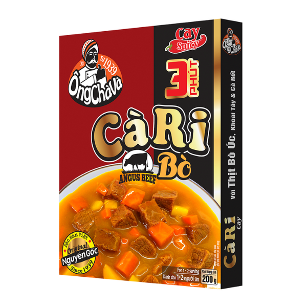 Instant Beef Curry Spicy Ocv 200G