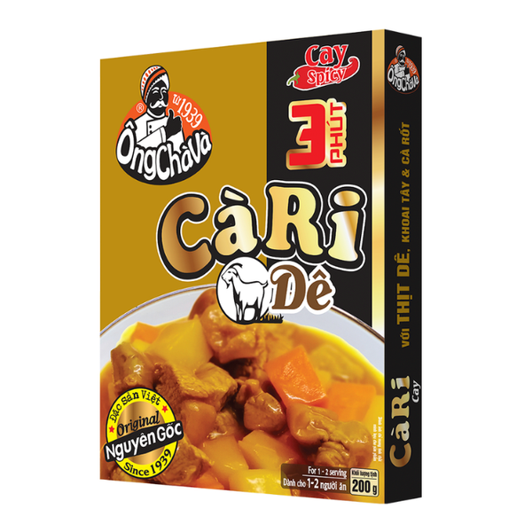 Instant Goat Curry Spicy Ocv 200G