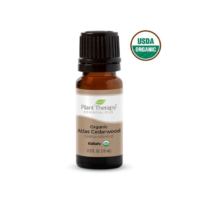 Org Essential Oil Cedarwood Atlas Plant Therapy 10Ml