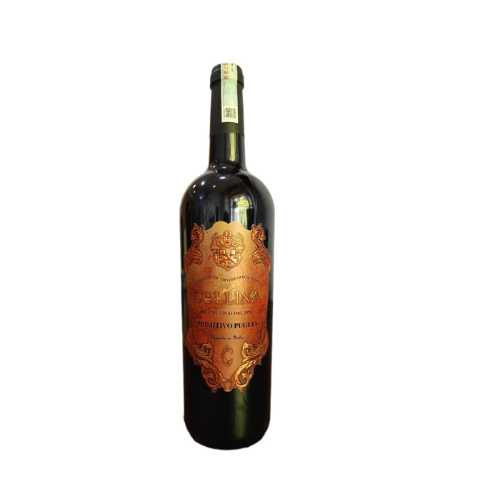 Red Wine Primitivo Puglia Collina 750Ml