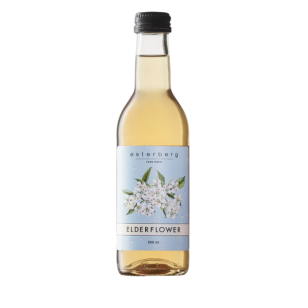 Org Soda Water Elderflower Osterberg 250Ml