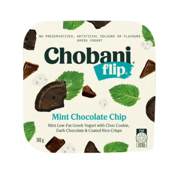 Sữa Chua Hy Lạp- Bạc Hà Chobani Flip 140G