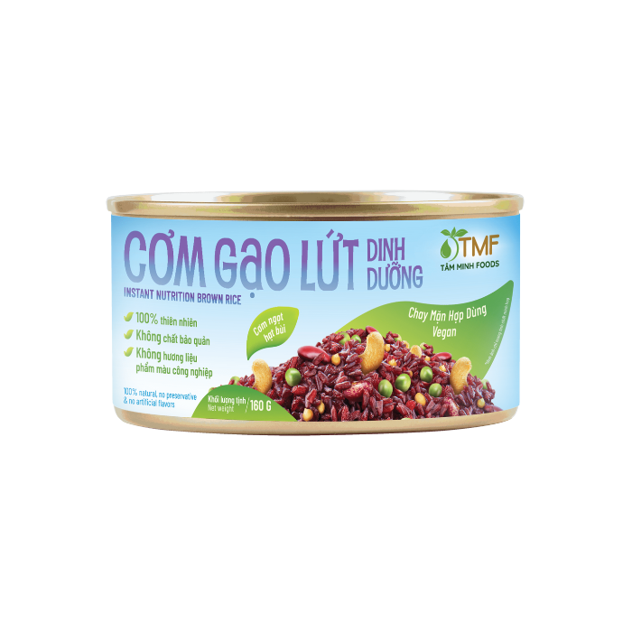 Cơm Gạo Lứt Đỏ Hộp Tami 160G