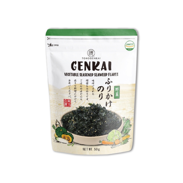 Sea Weed Flakes With Veggies Genkai 40G