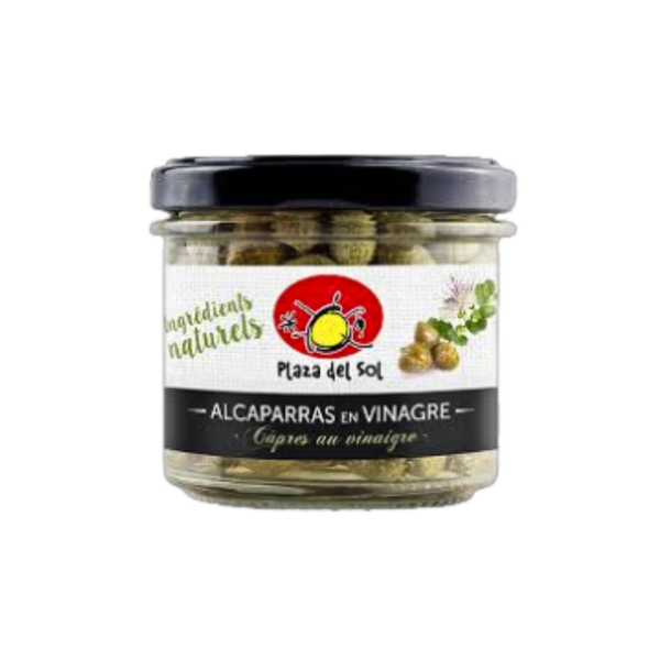 Capers In Vinegar Plaza Del Sol 110G