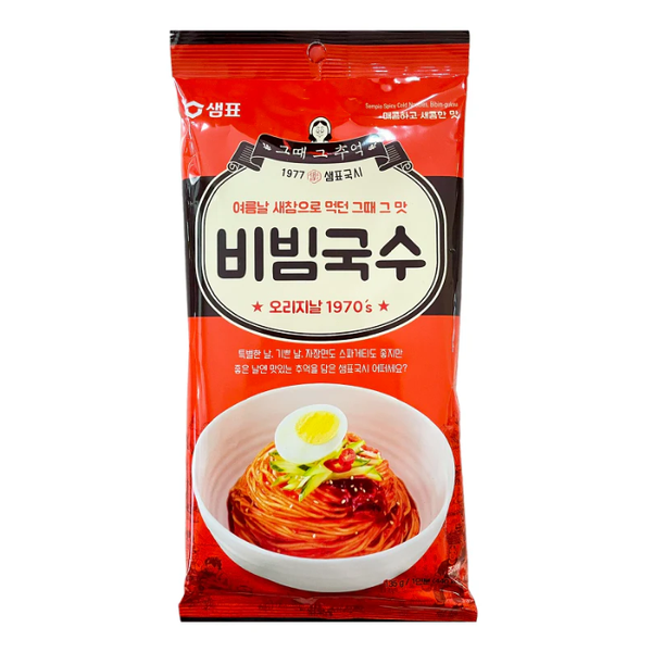 Instant Cold Noodle Mixed With Spicy Sempio 135G