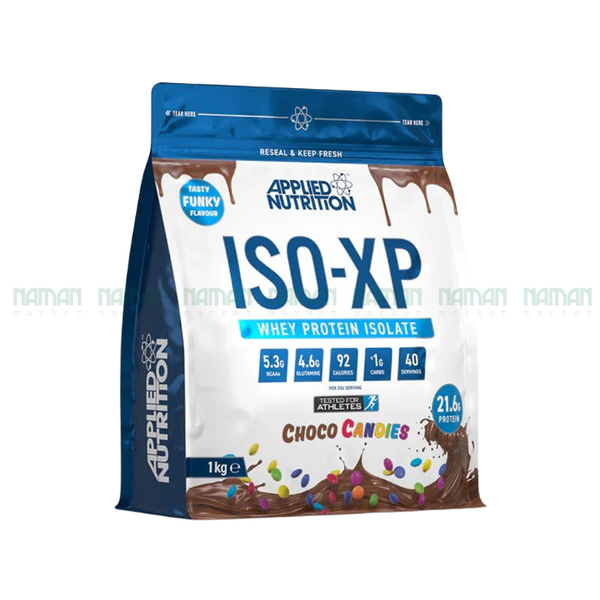Iso Xp Whey Protein Isolate Choco Candies Applied Nutrition 1Kg (40 Servings) (Cons)