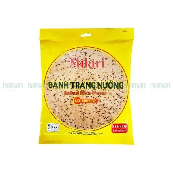 Coconut Flavor Baked Rice Paper Mikiri 130G