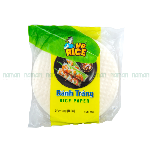 Bánh Tráng Gỏi Cuốn 22Cm Mr Rice 400G