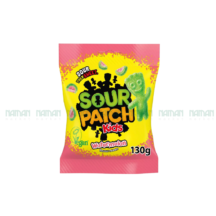 Kẹo Dẻo Vị Dưa Hấu Sour Patch Kids 130G- 
