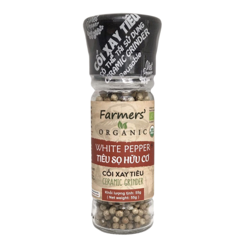 Organic White Pepper Viet Pepper 55G