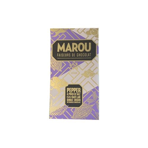 Chocolate Đăk Lăk 66% Và Muối Tiêu Marou 80G