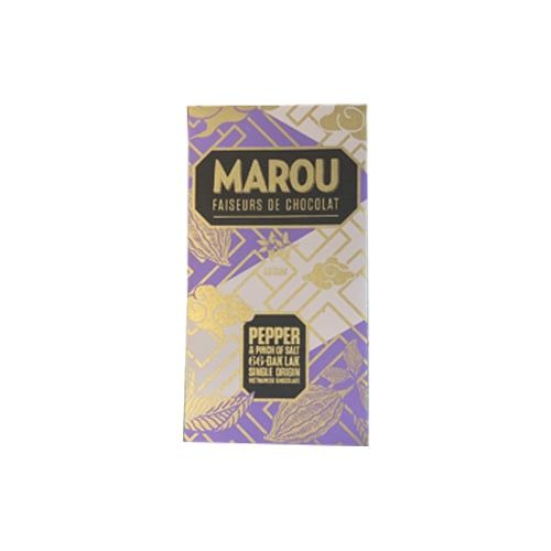 Chocolate Đăk Lăk 66% Và Muối Tiêu Marou 80G- 