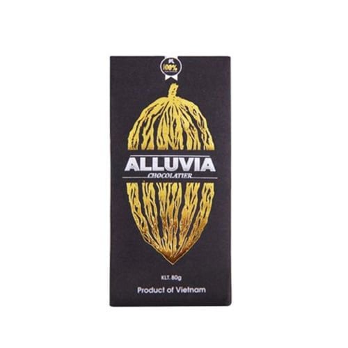 Dark Chocolate 100% Alluvia 80G- Dark Chocolate 100% Alluvia 80G