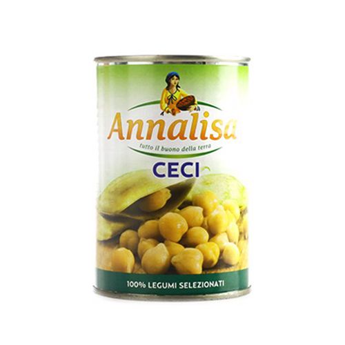 Cooked Chickpeas Annalisa 400G- Chick Peas Annalisa 400G