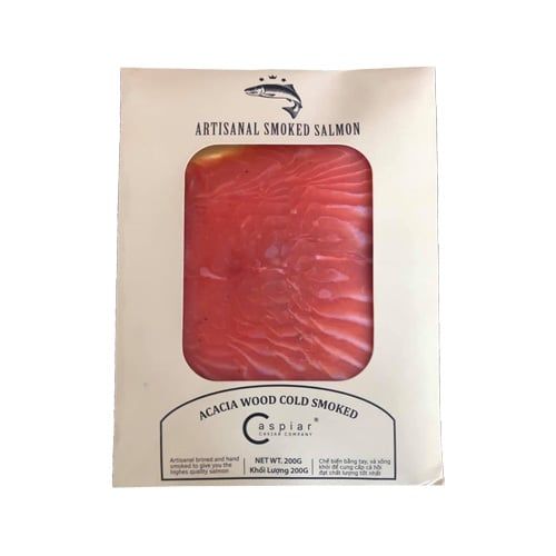 Artisanal Smoked Salmon Caspiar 200G