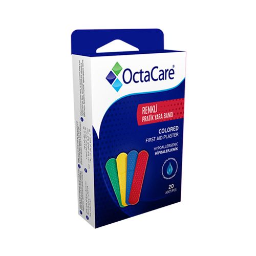 Colored First Aid Plaster Octacare