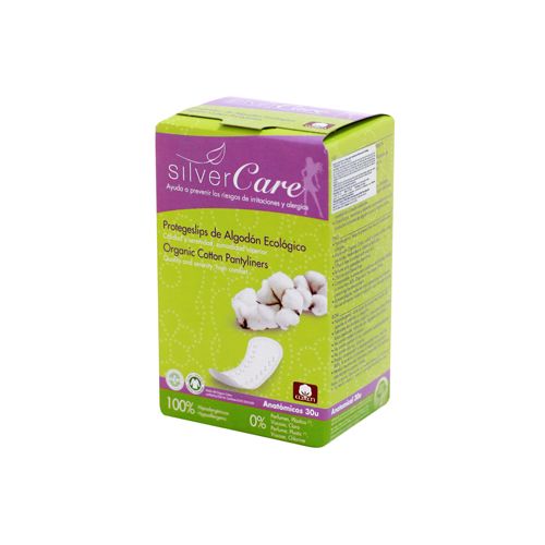 Organic Sanitary Napkin Daytime Anatomical Silvercare 30Pcs- 