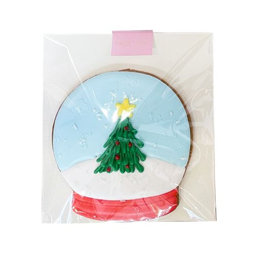 Snowball- Shaped Christmas Gingerbread 50G- 