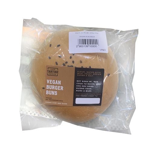 Vegan Bun Tartine 65Gr