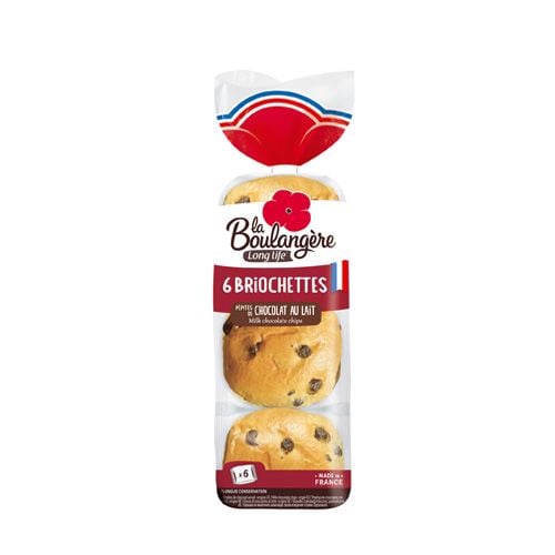 Chocolate Chip Brioche Buns La Boulangere 6Pcs 210G