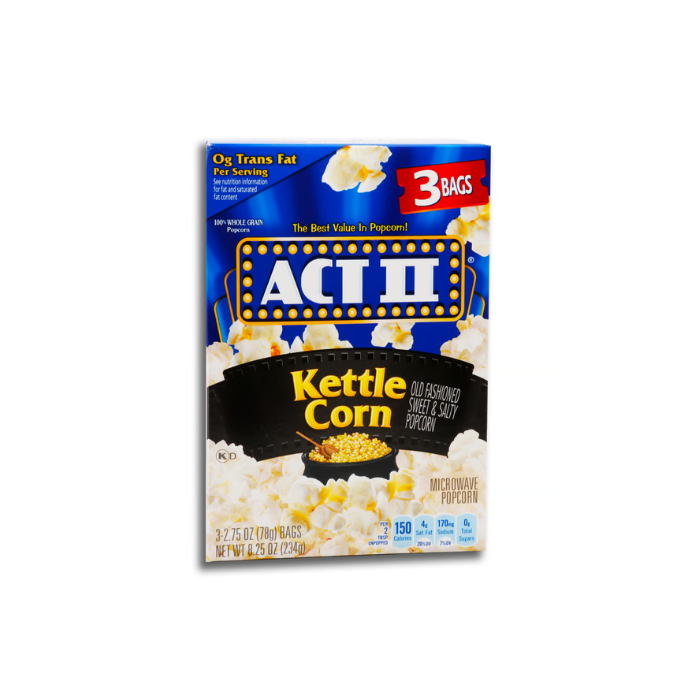 Kettle Popcorn Act II 234G- 