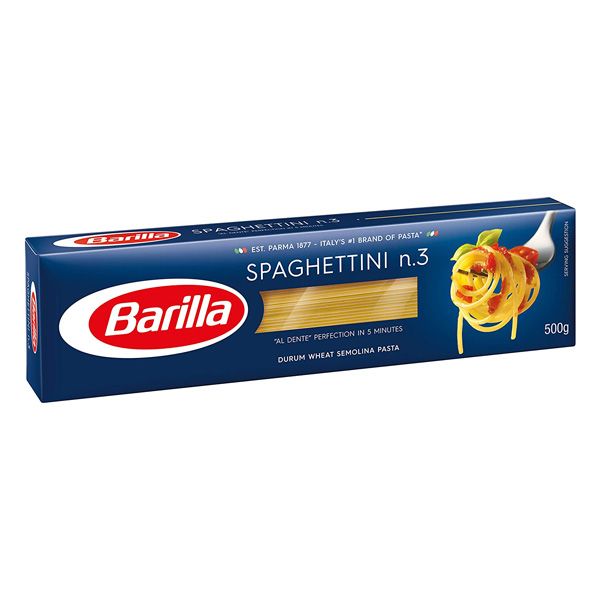 Mì Sợi Spaghettini Số 3 Barilla 500G – Nam An Market