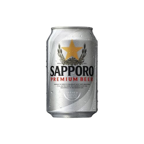 Beer Silver Sapporo 330Ml