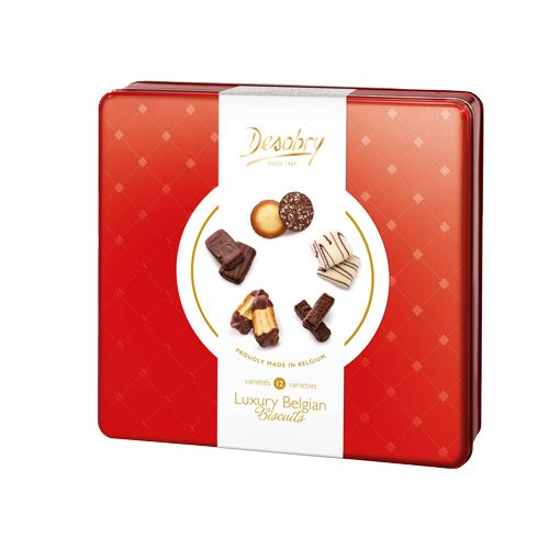 Belgian Biscuitier Finest Desobry ( Red) 400G- 