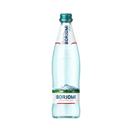 Natural Mineral Water Glass Borjomi 500Ml- 