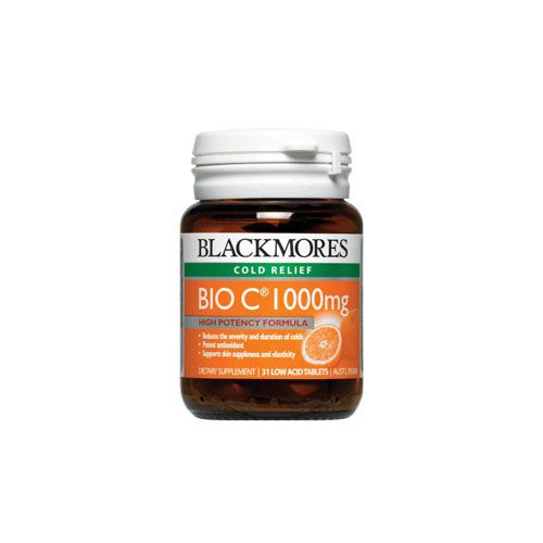 Viên Uống Bổ Sung Vitamin C Hữu Cơ 1000Mg Blackmores 31V- Viên Uống Bổ Sung Vitamin C Blackmores 31V