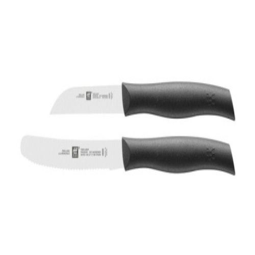 Black Twin Grip Knife Set Zwilling 2Pcs- 