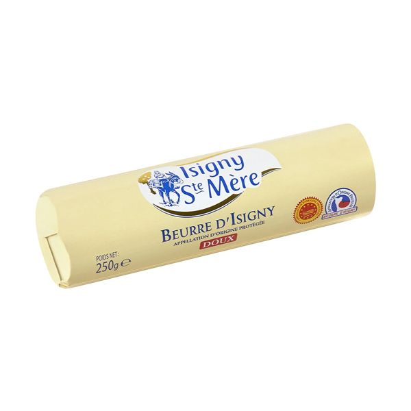 Unsalted Roll Butter Aop Isigny Sainte Mere 250G- Aop Unsalted Roll Butter Isigny Sainte Mere 250G