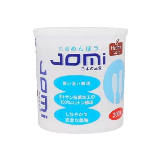 Antibacterial Cotton Swab Jomi 200Pcs